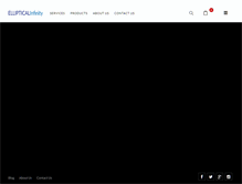 Tablet Screenshot of ellipticalinfinity.com